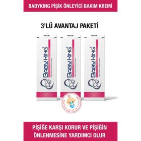 Baby King 37 gr 3 Adet Pişik Önleyici Bakım Kremi