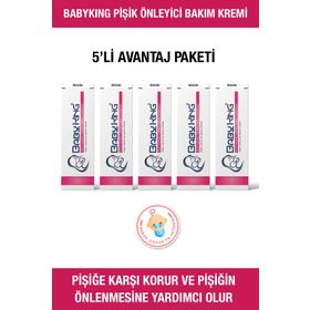 Baby King 37 gr 5 Adet Pişik Önleyici Bakım Kremi
