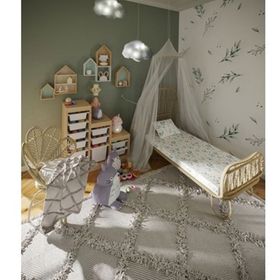 Baby Laurel Organics 70x130 70x120 cm Renkli Soft Garden-Lastikli Çarşaf Takımı