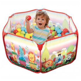 Baby Marine Katlanabilir Top Havuzu + 6 cm 200 Adet Havuz Top