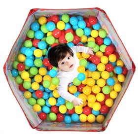 Baby Marine Katlanabilir Top Havuzu + 6 cm 200 Adet Havuz Top