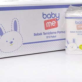 Baby Me 15x60 Adet Bebek Temizleme Pamuğu