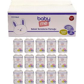 Baby Me 15x60 Adet Bebek Temizleme Pamuğu