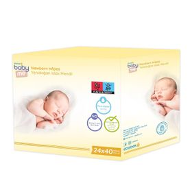 Baby Me 24x40 Adet Yenidoğan Islak Mendil