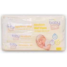 Baby Me 3x40 Adet Yenidoğan Islak Mendil