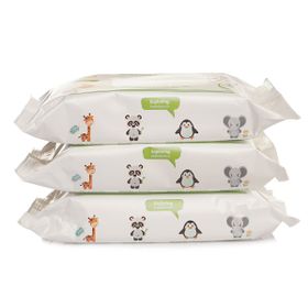 Baby Me BAE-1303 3x50 Adet Aloeveralı Günlük Temizleme Mendili