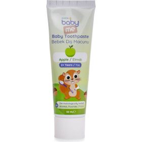 Baby Me Elmalı 50 ml Bebek Diş Macunu