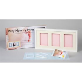 Baby Memory Prints Beyaz Üçlü Çerçeve