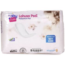 Baby Mom Büyük Boy 10 Adet Lohusa Pedi