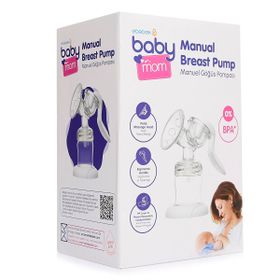 Baby Mom Manuel Tekli Süt Sağma Göğüs Pompası
