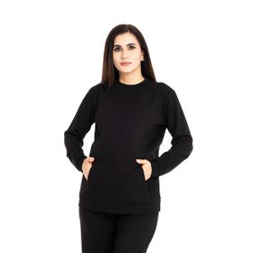 Baby Mom Siyah Emzirme Özellikli Hamile Sweatshirt