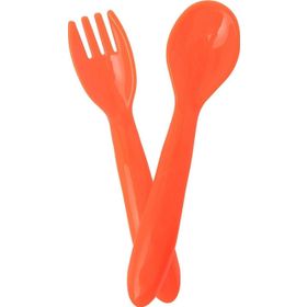 Baby Plus 1+ Yaş Asortili Mama Çatal Kaşık Seti