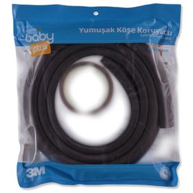 Baby Plus 3.4x3.4x200 cm Kahverengi Soft Köşe Koruyucu