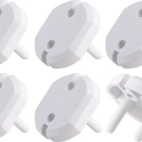 Baby Plus Bebek Beyaz 6 Adet Güvenlik Priz Kapağı