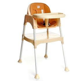 Baby Plus Bej Multi Masalı Mama Sandalyesi