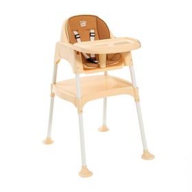 Baby Plus Bej Multi Masalı Mama Sandalyesi