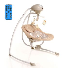 Baby Plus Bej Wind Otomatik Oyuncaklı Bebek Salıncak