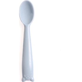 Baby Plus Buz Mavisi Silikon Mama Kaşığı