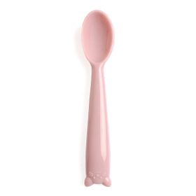 Baby Plus Lila Silikon Mama Kaşığı