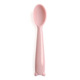 Baby Plus Lila Silikon Mama Kaşığı