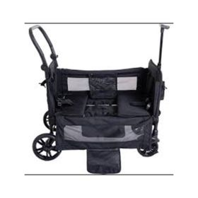Baby Plus Multiride Katlanabilir Vagon Black Bebek Arabası