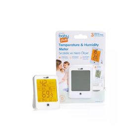 Baby Plus Renkli Ekran Sıcaklık ve Nem Ölçer