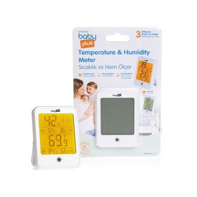 Baby Plus Renkli Ekran Sıcaklık ve Nem Ölçer