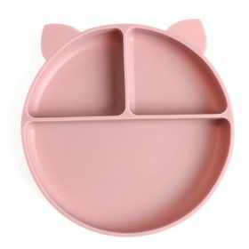 Baby Plus Vakumlu Silikon Lila Mama Tabağı