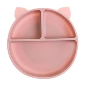 Baby Plus Vakumlu Silikon Lila Mama Tabağı