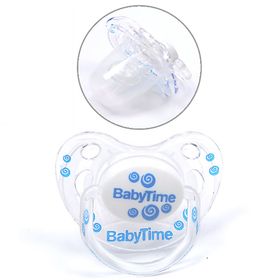 Baby Time 6-18 Ay Silikon Damaklı Akide Emzik Yeşil