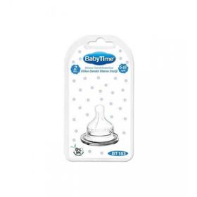 Baby Time BT103 No:2 Geniş Ağız Biberon Emziği