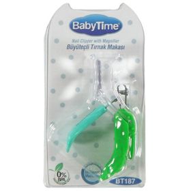 Baby Time BT187 Büyüteçli Bebek Tırnak Makası