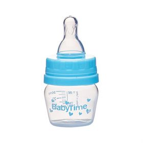 Baby Time Mavi 30 ml Mini Cam Alıştırma Bardağı