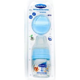 Baby Time Mavi 30 ml Mini Cam Alıştırma Bardağı