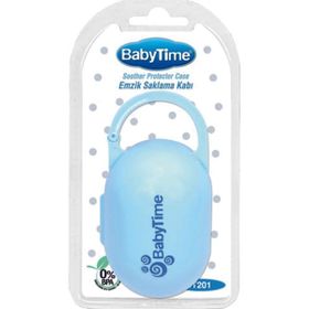 Baby Time Mavi Emzik Saklama Kabı