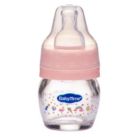 Baby Time Pembe 30 Ml Mini Cam Alıştırma Bardağı