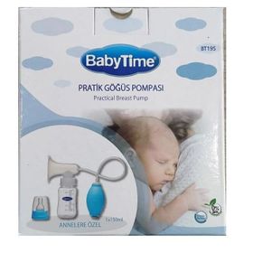 Baby Time Pembe Pratik Gögüs Pompası