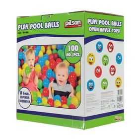 Baby Toys 100'lü 6 cm Bebek Oyun Havuzu Topları