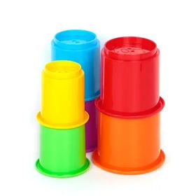 Baby Toys 6 Adet Eğlenceli Bardaklar