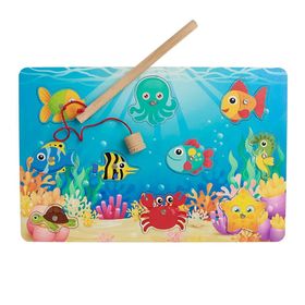 Baby Toys Ahşap Balık Tutma Oyunu