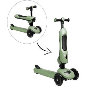 Baby Toys Funride Oturmalı Mint Yeşili Işıklı Scooter