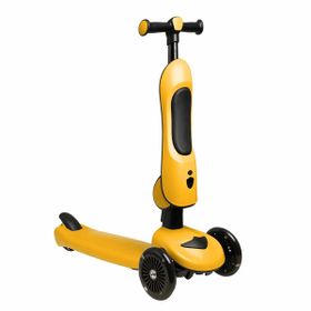 Baby Toys Turuncu Funride Oturmalı Işıklı Scooter