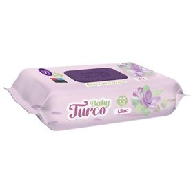 Baby Turco 70 Adet Leylak Kokulu Islak Bebek Havlusu