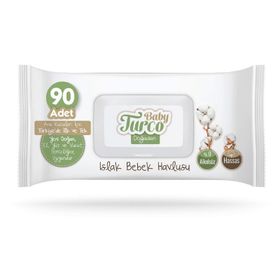 Baby Turco 90 Yaprak Doğadan Islak Bebek Havlusu