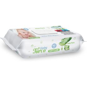 Baby Turco 90'lı Aloe Vera Kapaklı Islak Mendil