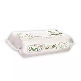 Baby Turco 90'lı Beyaz Sabun Kokulu Islak Mendil