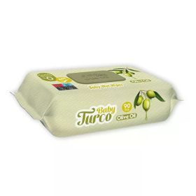 Baby Turco 90'lı Zeytinyağlı Havlu