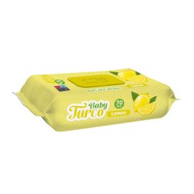 Baby Turco Lemon 70 Adet Islak Mendil