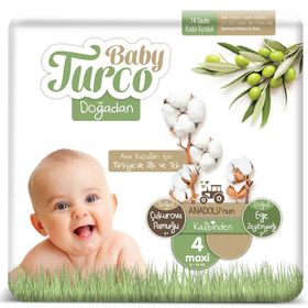 Baby Turco No:4 Maxi Bebek Bezi