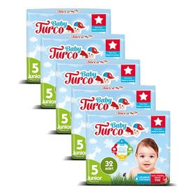 Baby Turco No:5 Junior 160 Adet Bebek Bezi